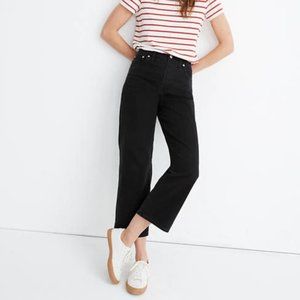 Madewell - Slim Wide Leg Crop in Lunar